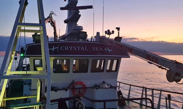 cornish fish producers organisation (sfpo) vessel the crystal sea